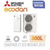 Ecodan EINZELHEIZUNG SPLIT HYDROBOX DUO 300L R410a EHST30C-VM6ED + PUHZ-SW120VHA